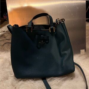 Kate Spade Teal Satchel Bag